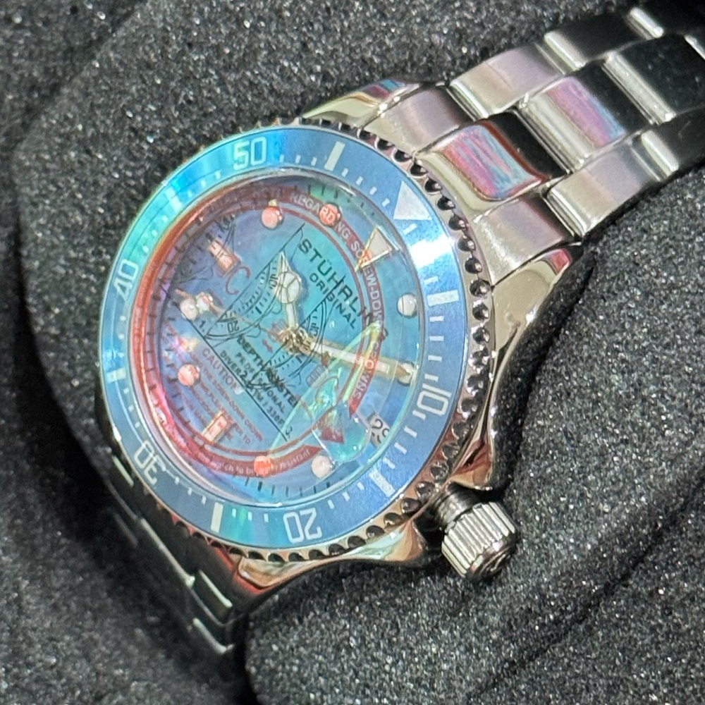 Stuhrling Original Women's Professional Dive Watch QUARTZ Movement - Picture 4 of 13